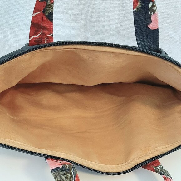 Kayond Crossbody Messenger Laptop Computer Bag Case Blue Pink Red Floral 13 inch - Picture 4 of 13